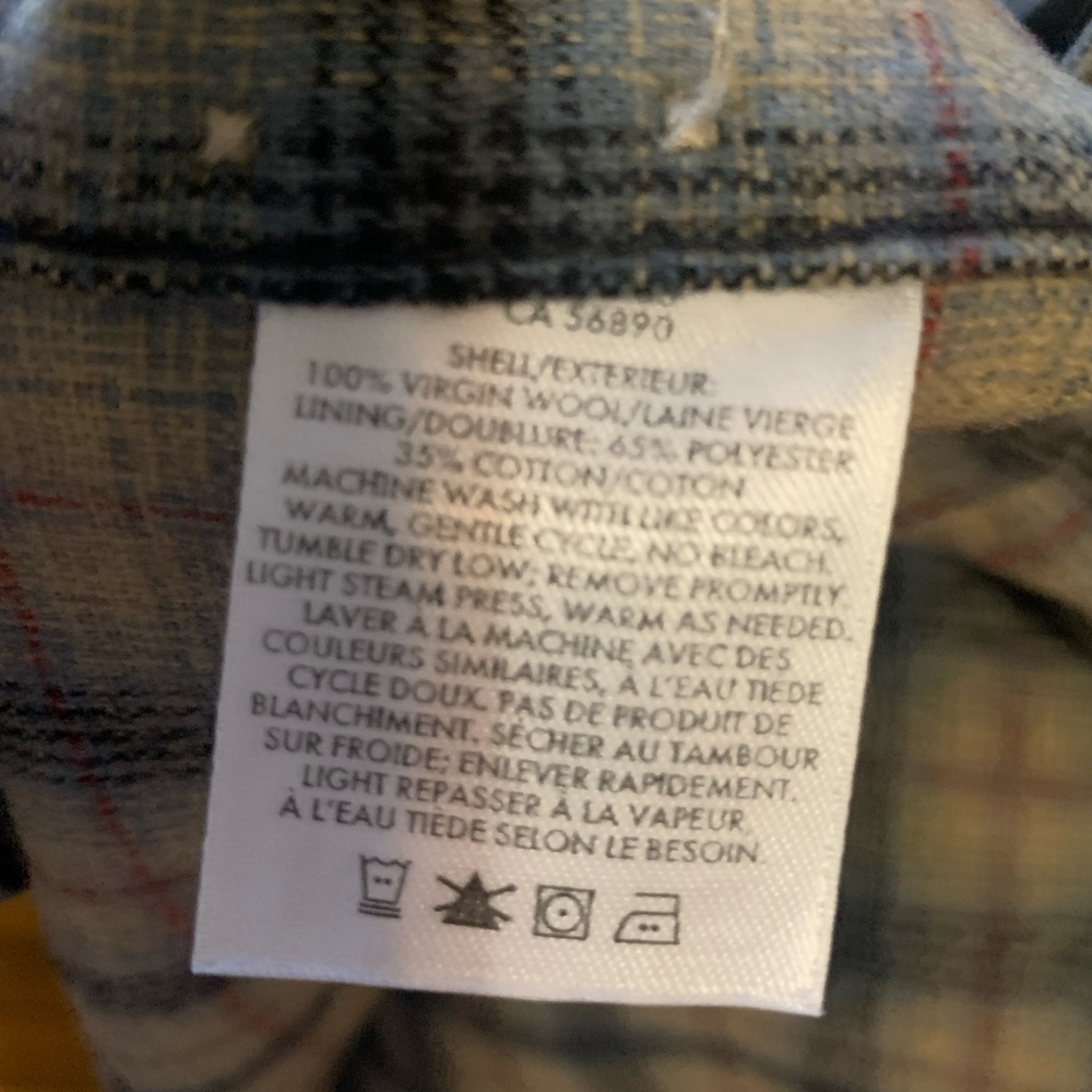 Pendleton Wool Flannel Button Down Shirts Size La… - image 4